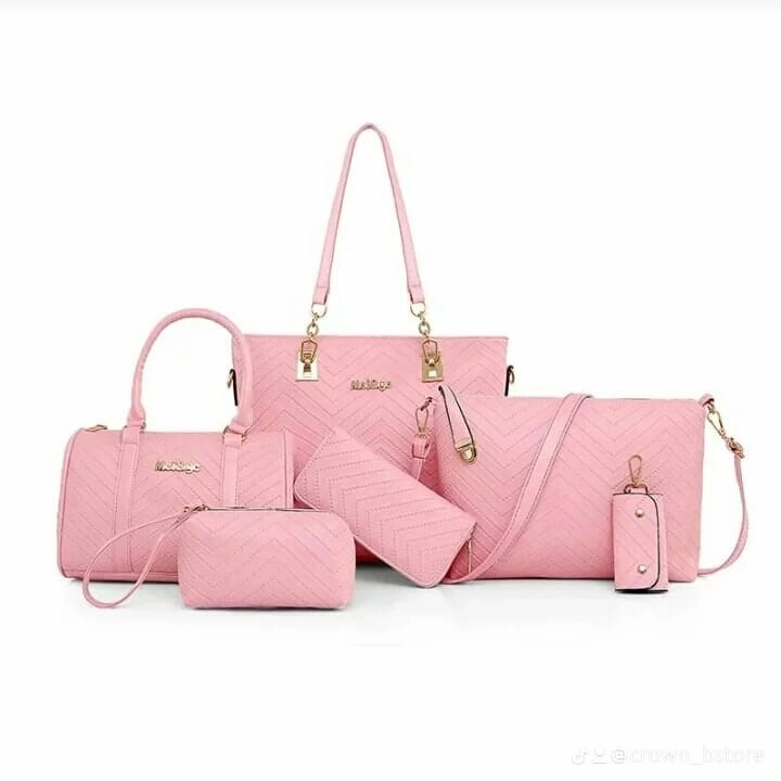 5 in 1 Leather bags